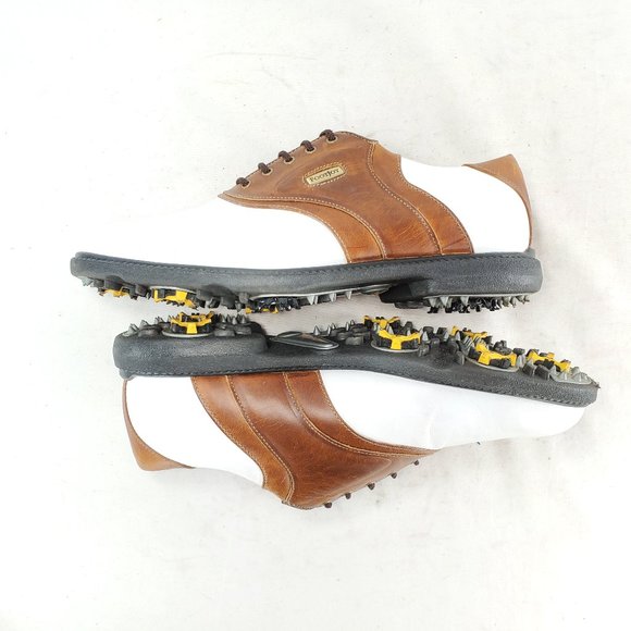 FootJoy Super Lites Mens Golf Casual Shoes Leather - Picture 7 of 8